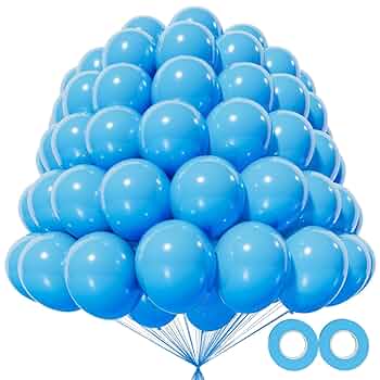 Balon mare set 10 - mixt color