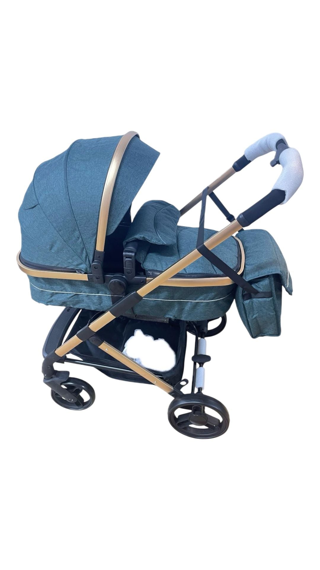 Carucior 2 in 1cu maner reversibil, transformabil landou-sport