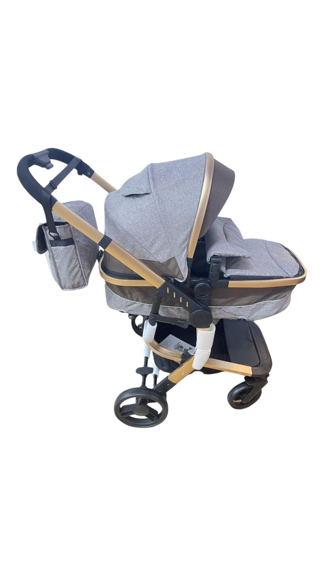 Carucior 2 in 1cu maner reversibil, transformabil landou-sport