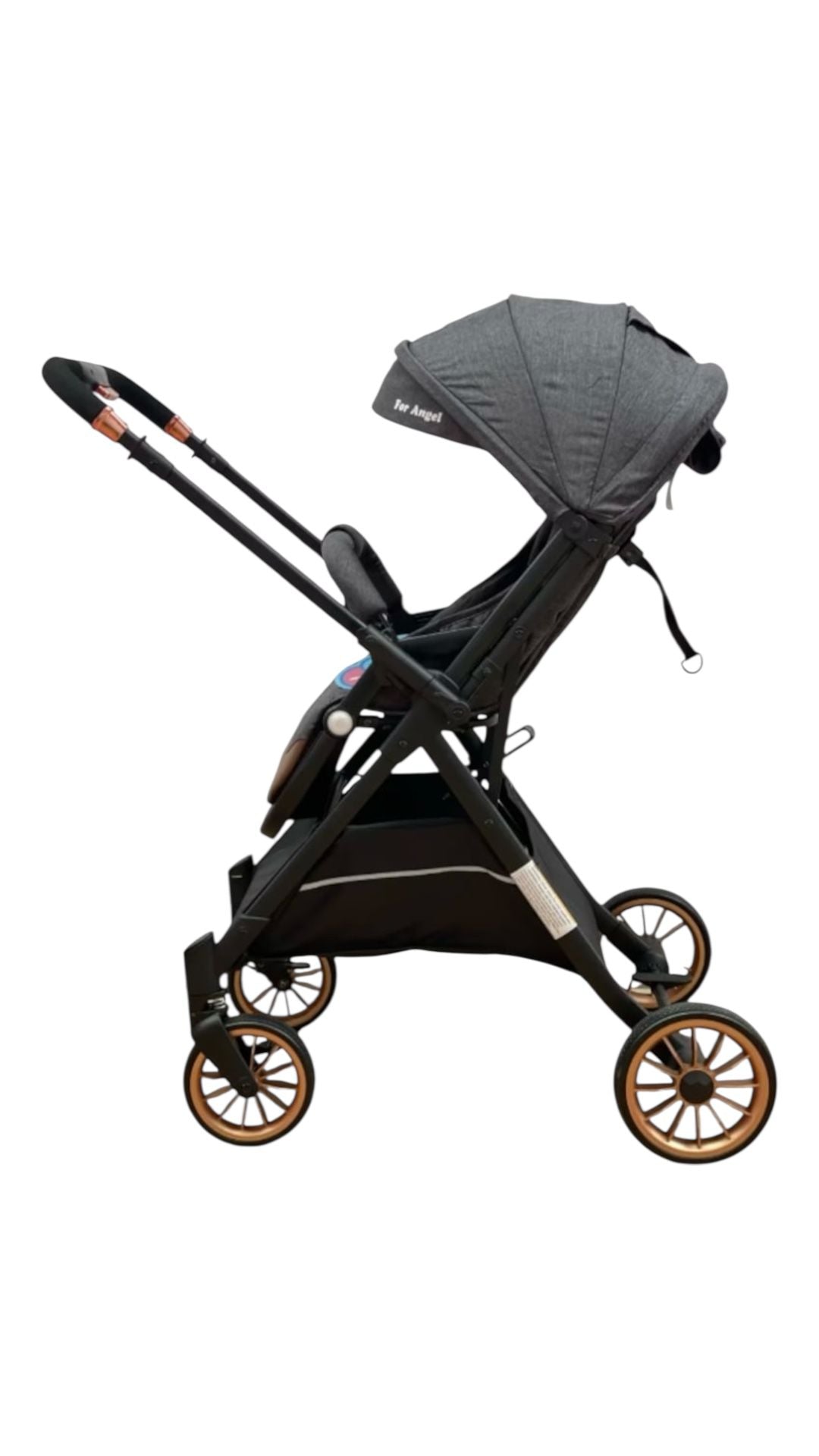 Carucior sport cu pliere troler, maner reversibil, Angel,