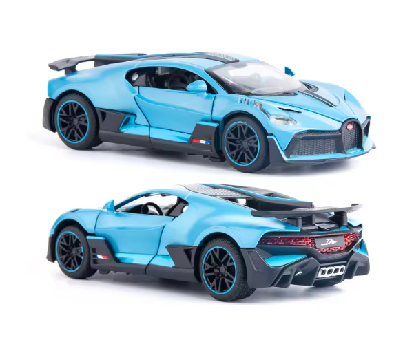Masinuta de Bugatti Divo, Metal