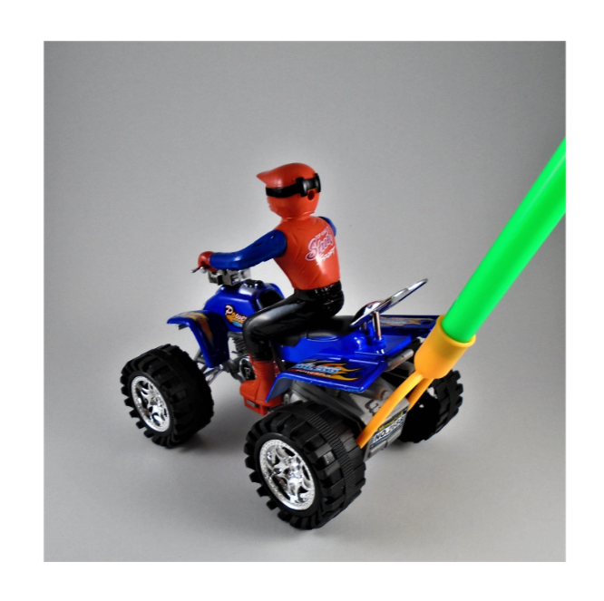 Atv de impins cu omulet