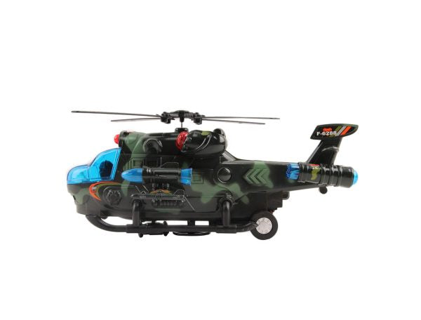 Elicopter de armata cu lumini si sunete