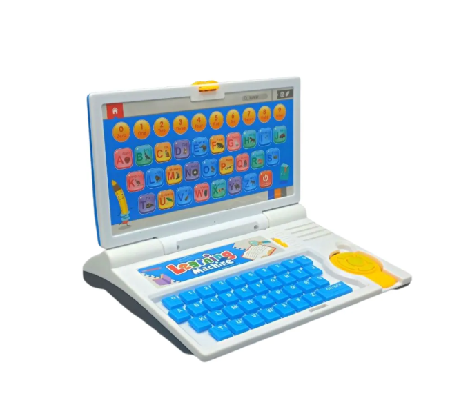 Laptop educational interactiv-Invatare litere/cifre