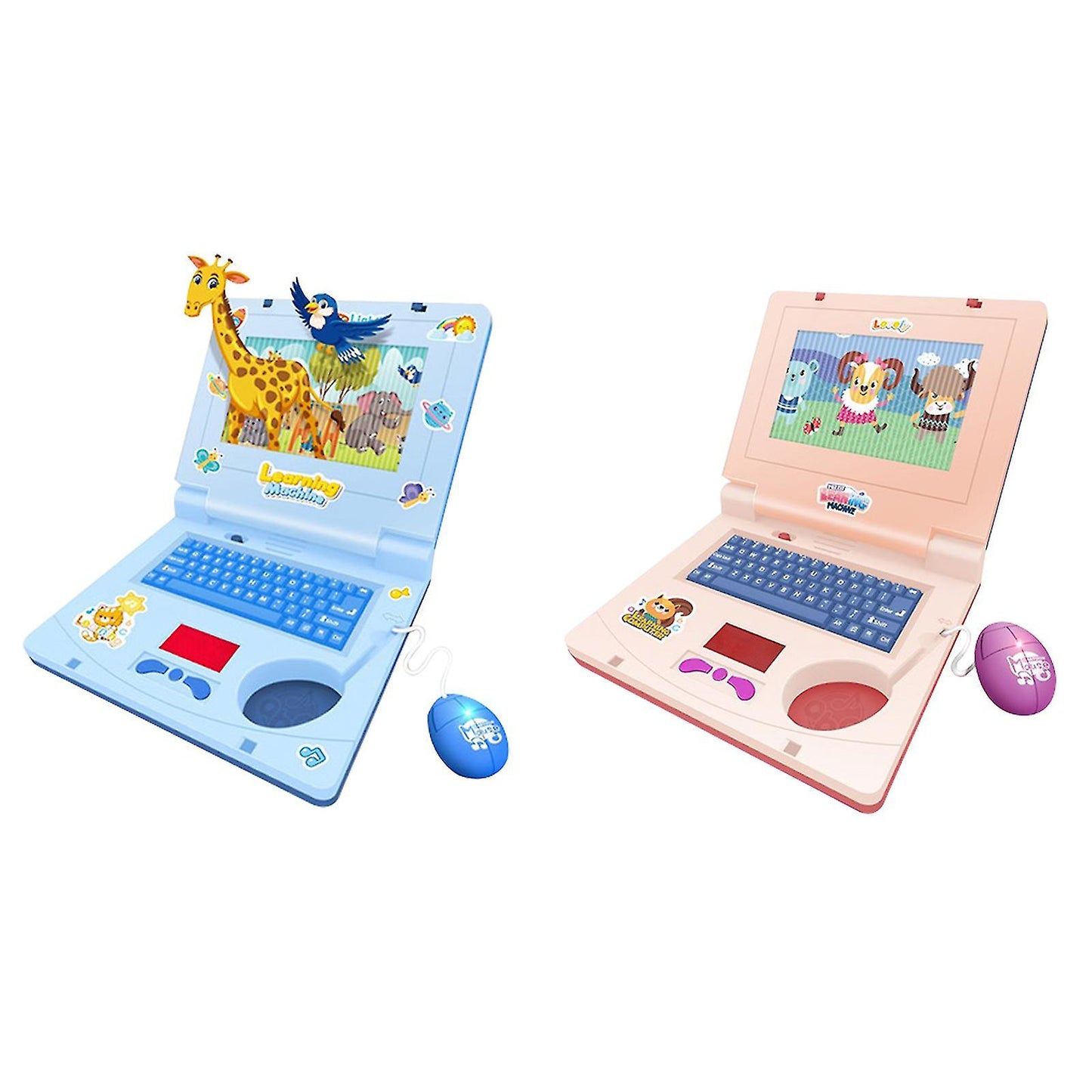 Laptop Educational Fete si Baieti cu Mouse , Dezvoltare Inteligenta, Interactiv, Muzical