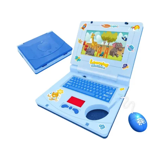 Laptop Educational Fete si Baieti cu Mouse , Dezvoltare Inteligenta, Interactiv, Muzical