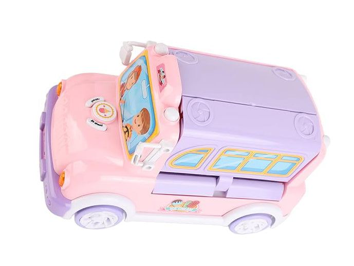 Masina ambulanta cu accesorii, Clinica mobila 2 in 1
