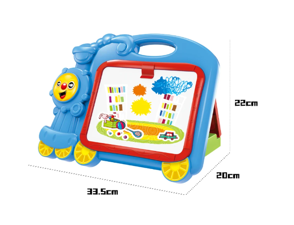 Tablă de desen 2 în 1, cu două fețe