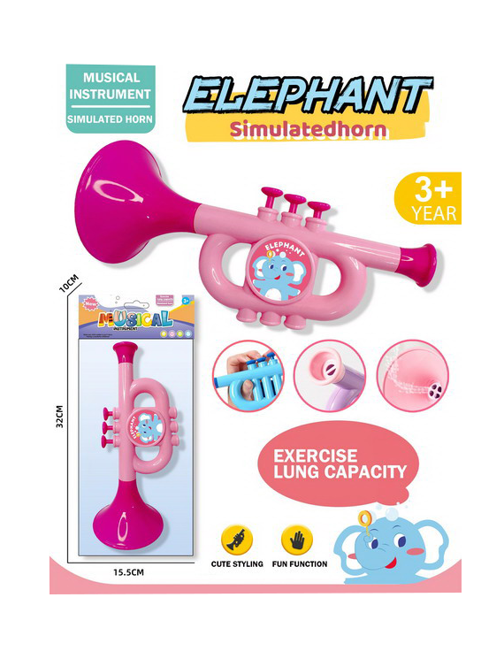 Instrument muzical trompeta elefant