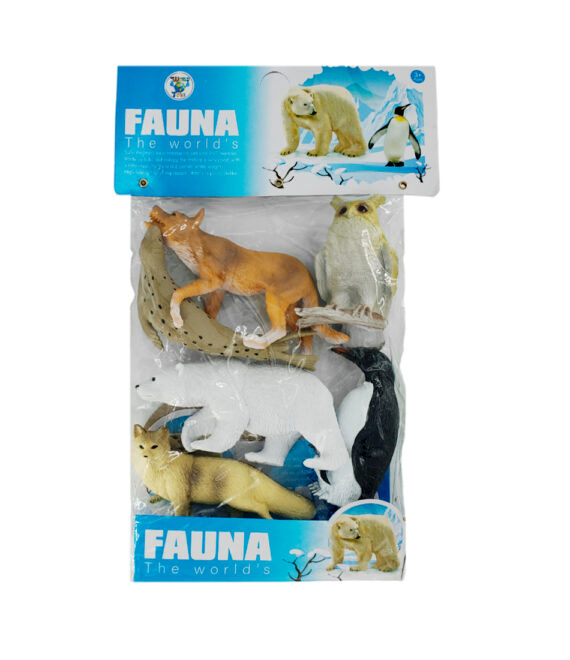 Set 6 Figurine Animale polare, Fauna