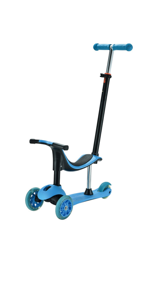 Oferta: Trotineta multifunctionala 3 in 1 , pentru copii , micmax (albastru)