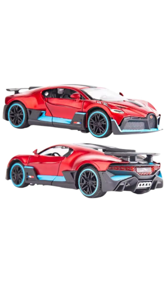 Masinuta de Bugatti Divo, Metal