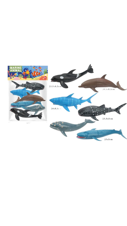 Set 6 Animale Marine pesti mari