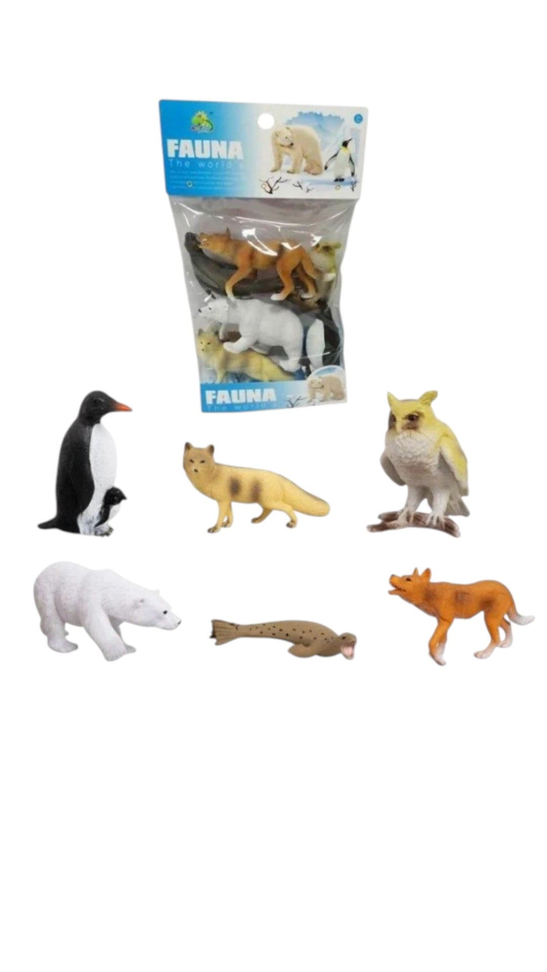 Set 6 Figurine Animale polare, Fauna