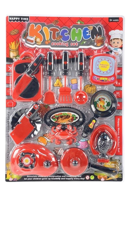 Set bucatarie , grill, oale, ustensile, alimente