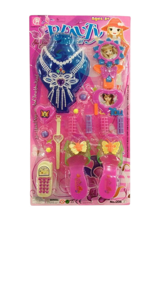 Set Papuci cu Colier Beauty