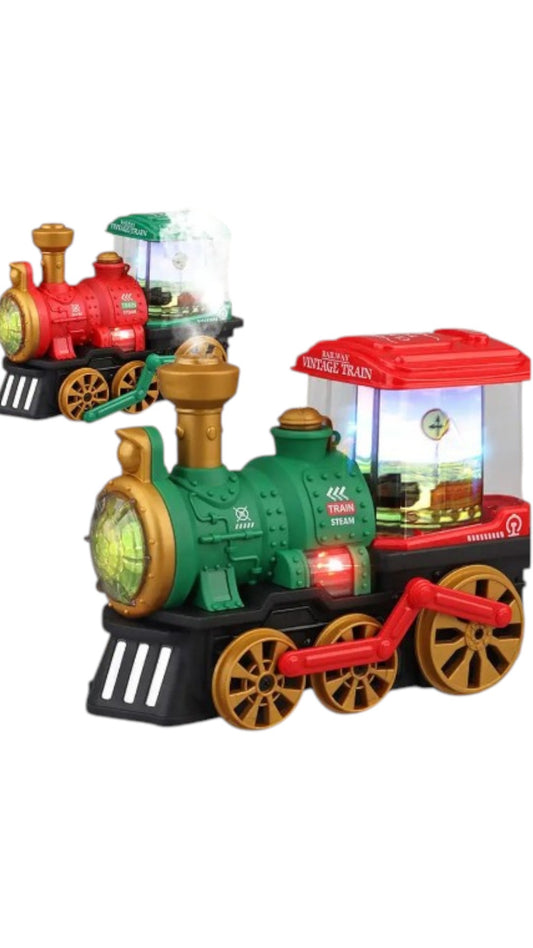 Locomotiva cu aburi muzicala electric