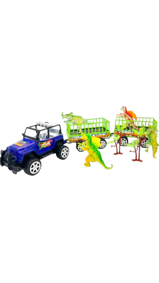 Masina cu remoci animale dinozauri