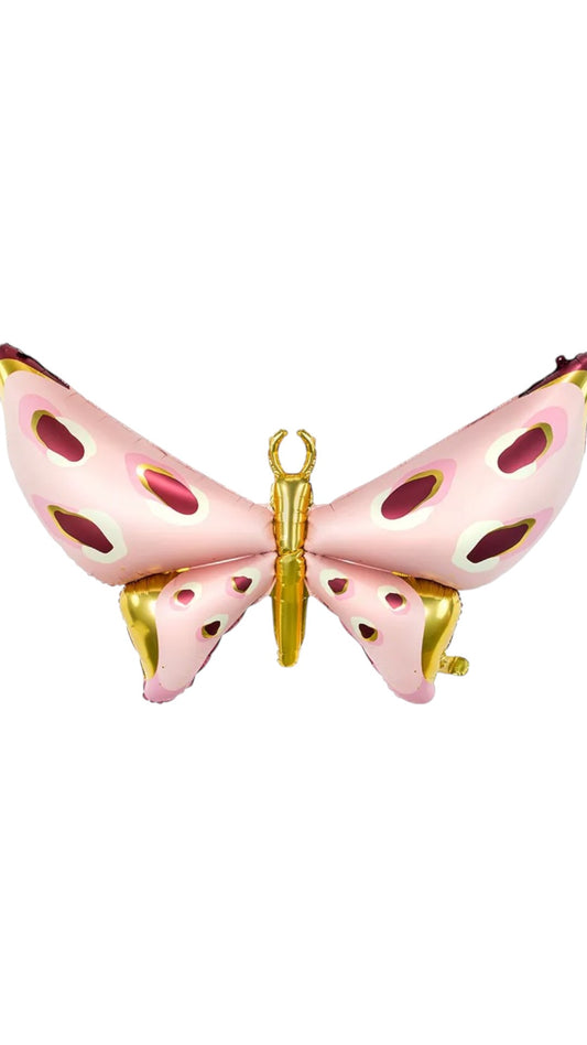 Balon 120×87 cm din folie forma Fluture
