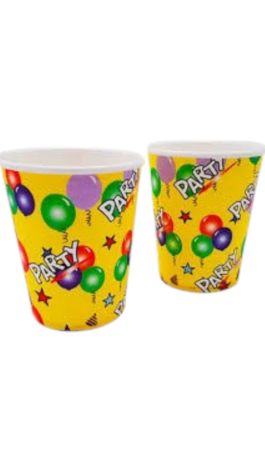 Pahare carton party set 10