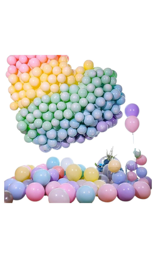 Baloane mari set 100 - culori pastel
