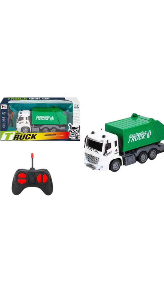 Camion de Gunoi cu telecomanda - verde