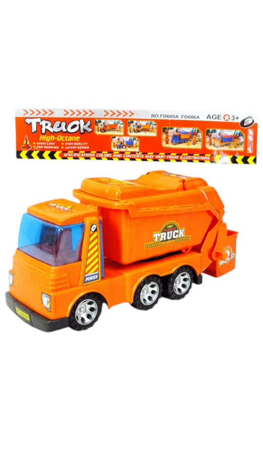 Camion Gunoi Portocaliu