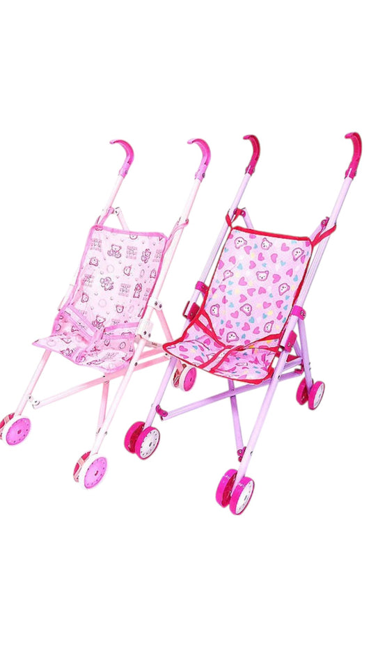 Carucior pentru papusi, Baby Mix, Pliabil, Cadru Metalic