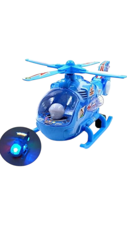 Elicopter Politie Combat ,sunte, lumini ,miscare