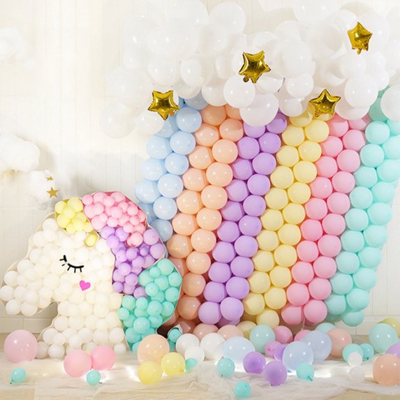 Baloane mari set 100 - culori pastel