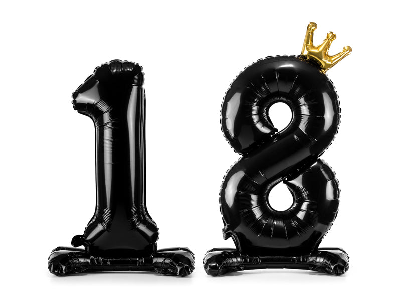 Balon din folie in picioare Numar ”18”, 84 cm