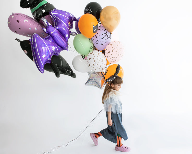 Balon din folie forma liliac,119,5×51 cm