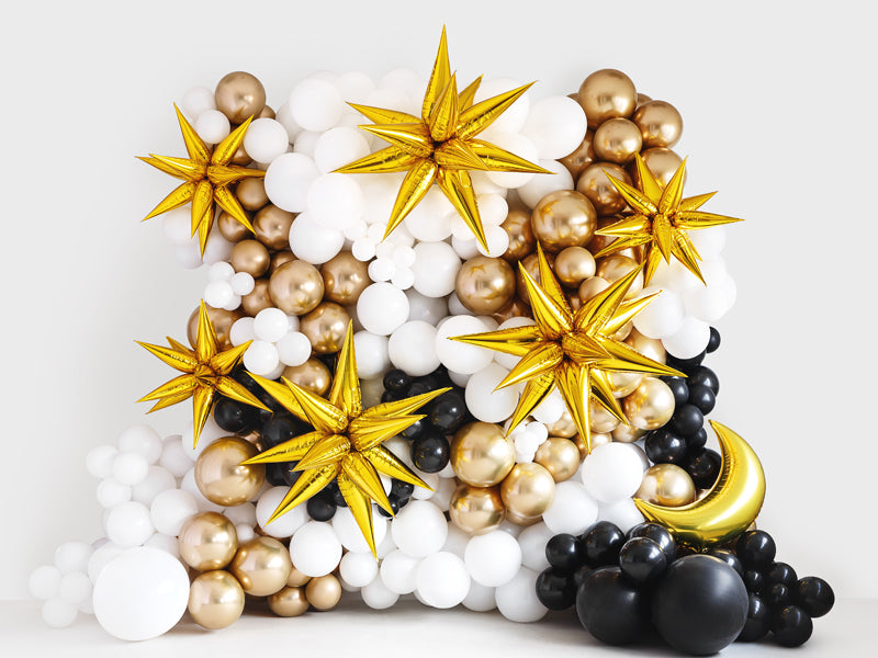 Balon din folie Stea 3D, 95 cm