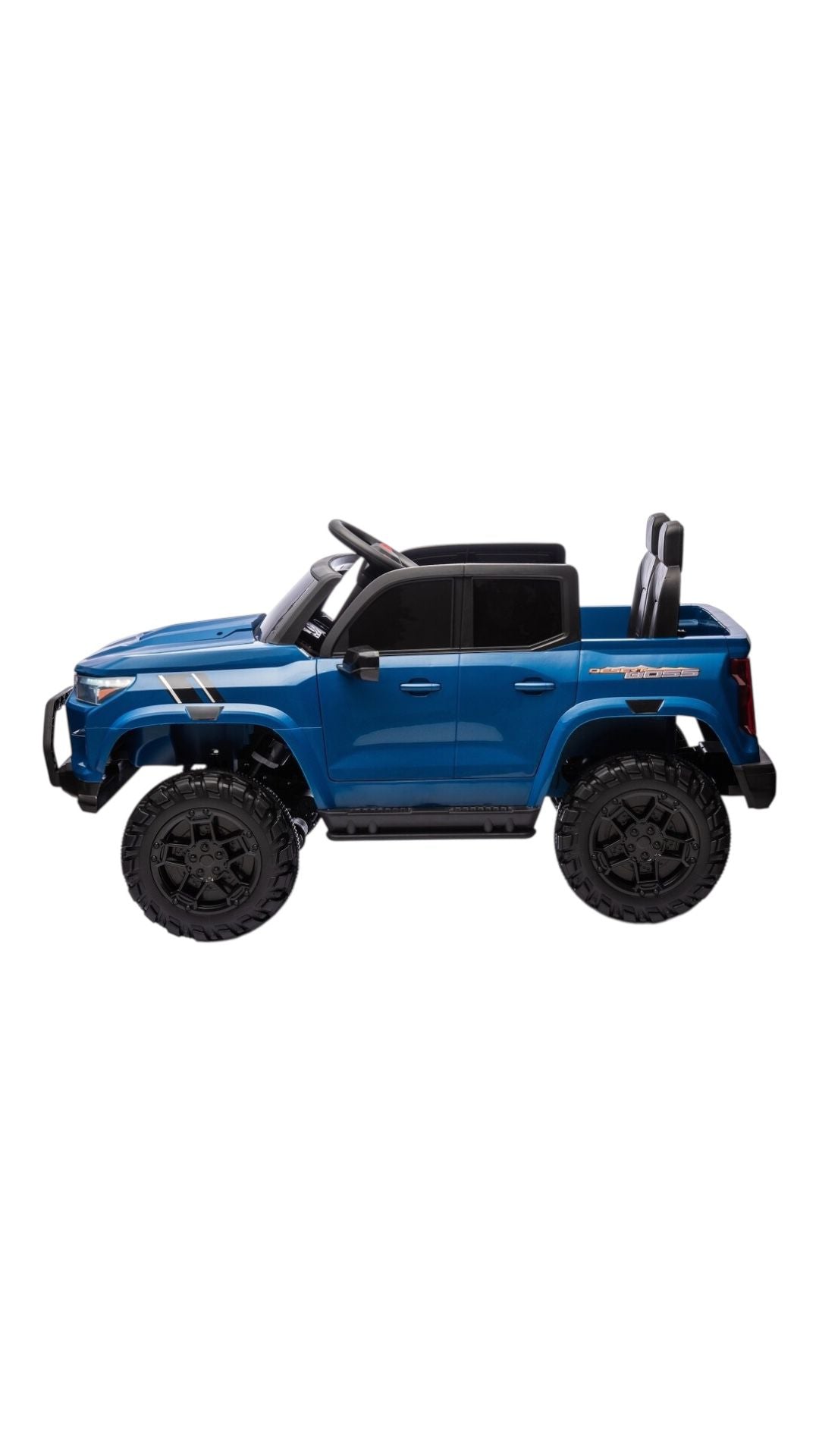 Mașinuță electrică 24V, pentru doi copii – Telecomandă, tracțiune 4x4, protecție cu gard înalt, Bluetooth