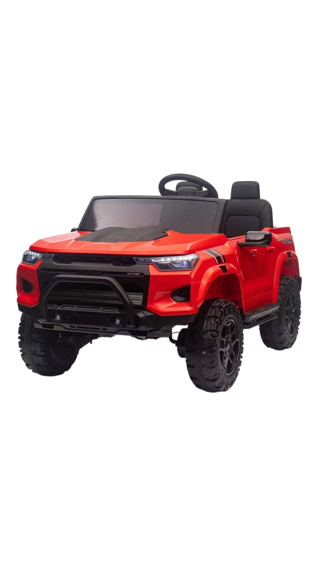 Mașinuță electrică 24V, pentru doi copii – Telecomandă, tracțiune 4x4, protecție cu gard înalt, Bluetooth