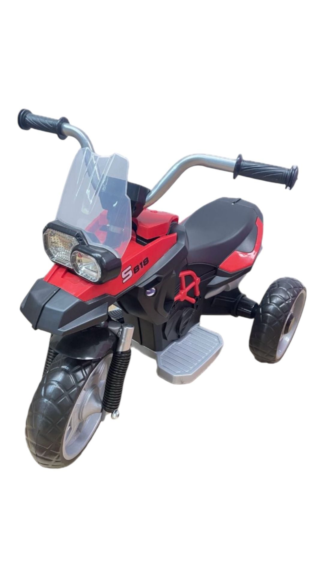 Motocicleta Electrica, Motor 6v, Sunete, Lumini, Happy mty, verde