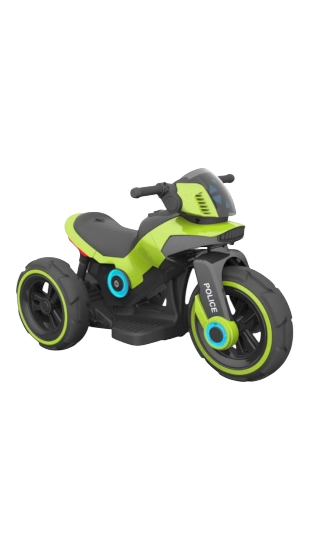 Motocicleta eléctrica pentru copii, doua motoare, acumulator 12V, cu muzica si lumini