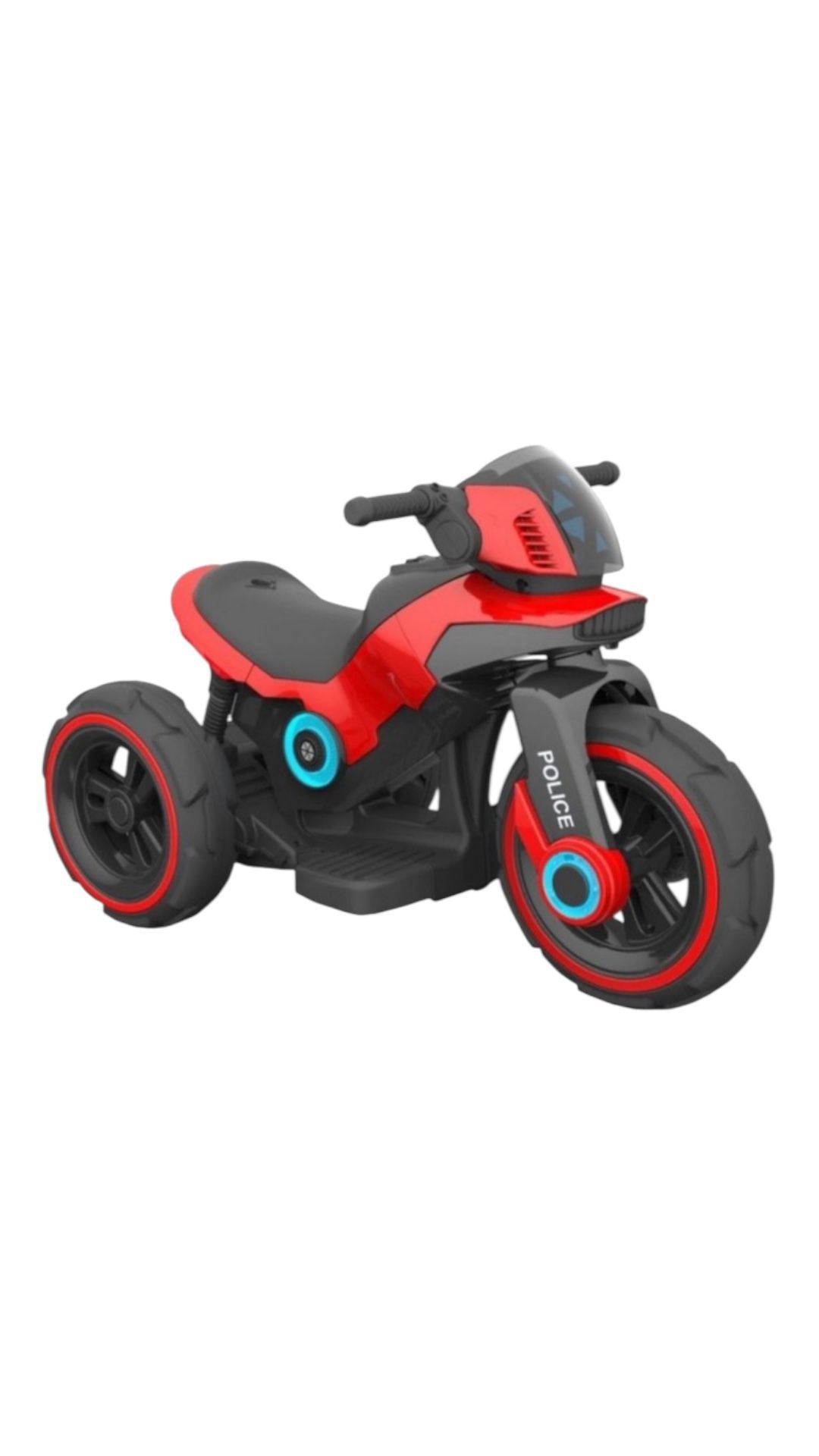 Motocicleta eléctrica pentru copii, doua motoare, acumulator 12V, cu muzica si lumini