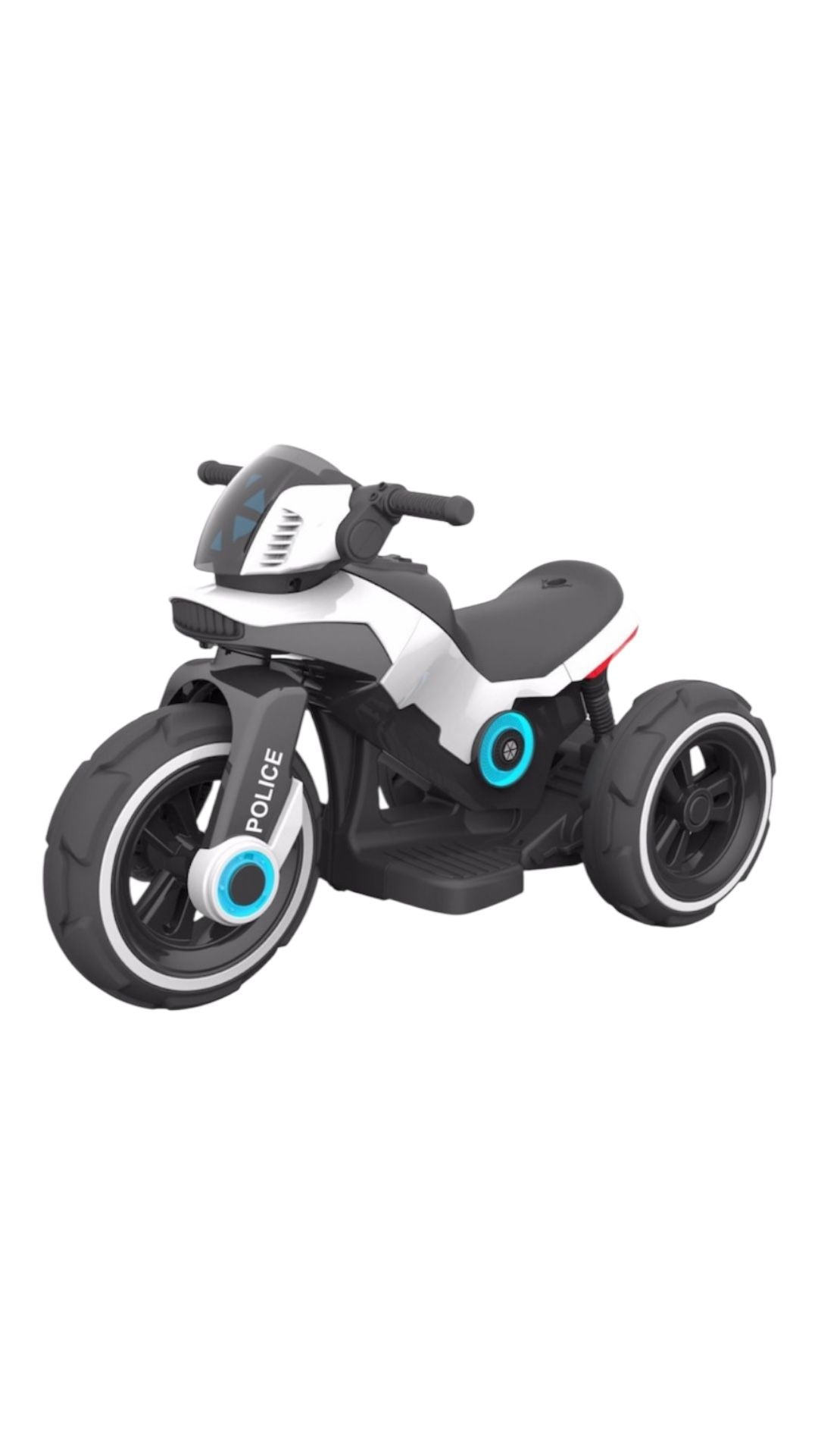 Motocicleta eléctrica pentru copii, doua motoare, acumulator 12V, cu muzica si lumini