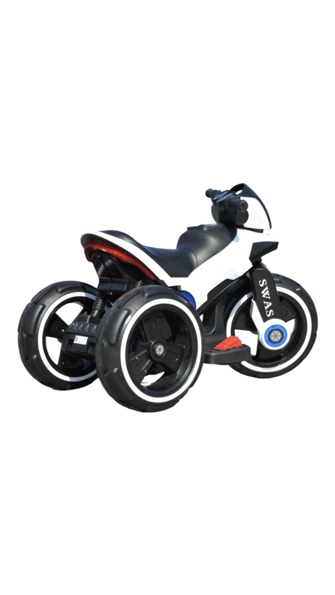 Motocicleta eléctrica pentru copii, doua motoare, acumulator 12V, cu muzica si lumini