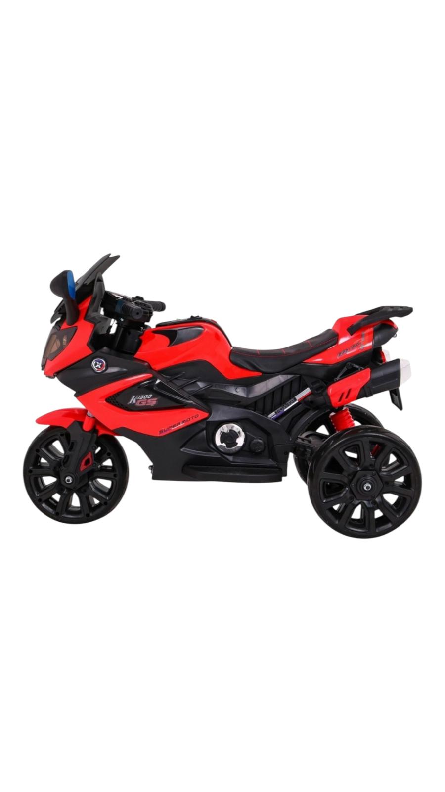 Motocicleta electrica Sport , 20W, 2 x 6V/4,5Ah, lumina LED fata, roti EVA, Mp3, SD, AUX, USB, Bluetooth