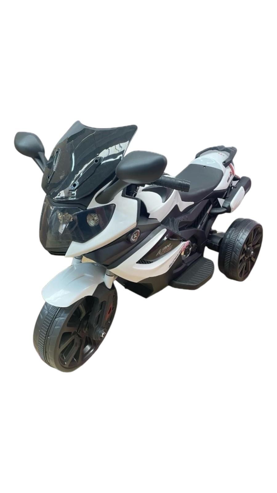 Motocicleta electrica Sport , 20W, 2 x 6V/4,5Ah, lumina LED fata, roti EVA, Mp3, SD, AUX, USB, Bluetooth