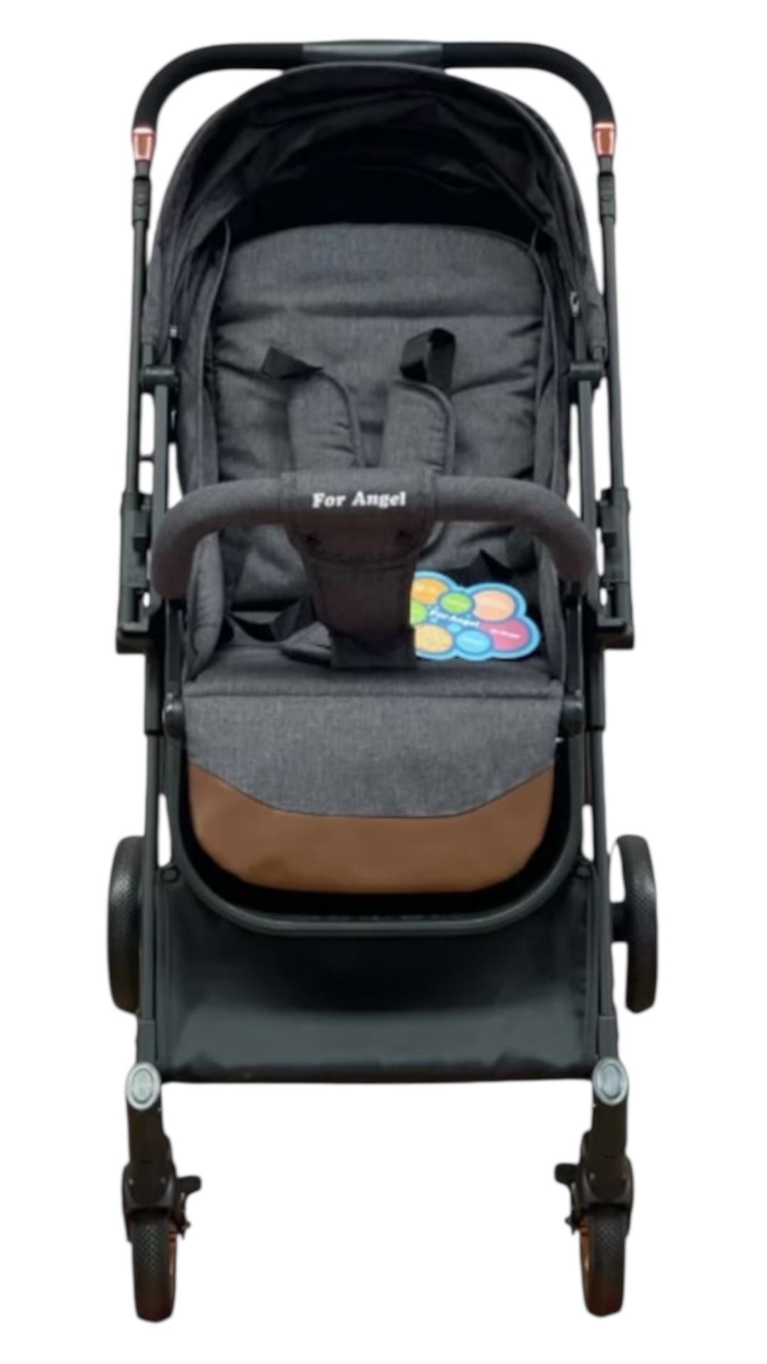 Carucior sport cu pliere troler, maner reversibil, Angel,