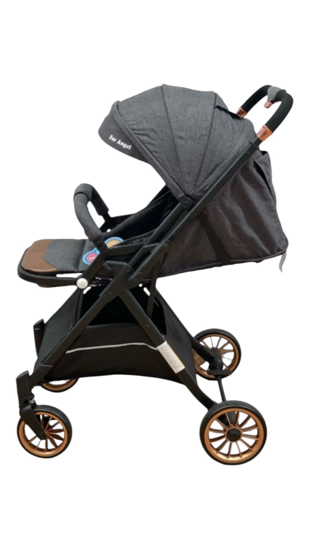 Carucior sport cu pliere troler, maner reversibil, Angel,