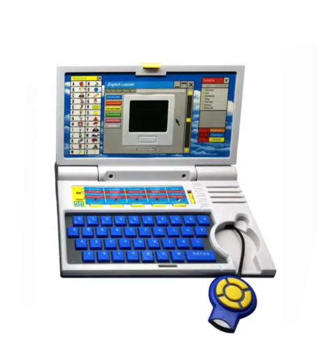 Laptop Educational pentru Copii, English Learner, invatarea literelor si cifrelor, 20 de activitati