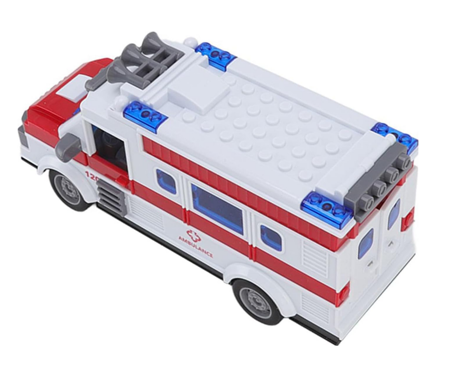 Masina ambulanta cu telecomanda Rescue, cu sunete si lumini