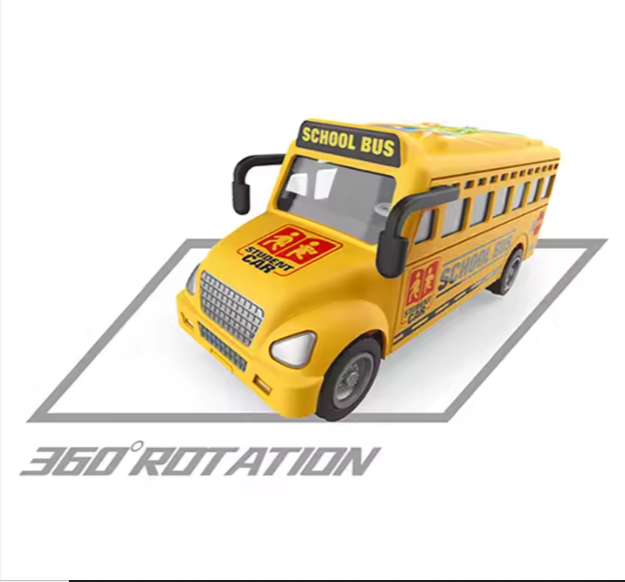 Autobuz Scolar cu sunete si lumini