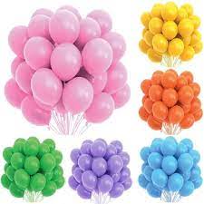 Balon mare set 10 - mixt color