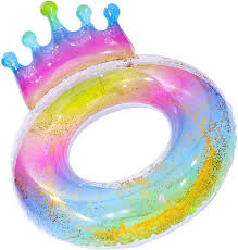 Colac Coroana Rainbow, 70 cm
