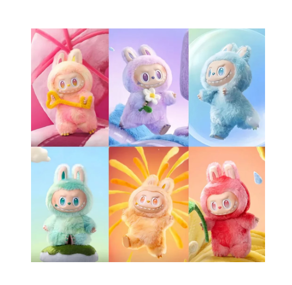 Blind Box Jucarie De Plus Surpriza , Seria 3, Big Into Energy, Moale, Breloc Atasat, 16 Cm